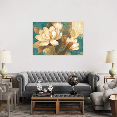 " Turquoise Magnolias " by Albena Hristova