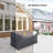 Jacqueline 83.46'' Wide Straight Acacia Patio Daybed Cover