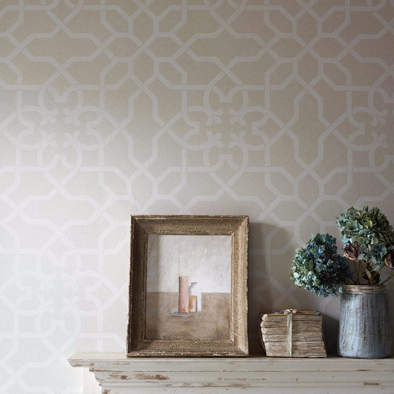 Mawton Wallpaper, Willow/Cream