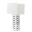 Lampe de table argent 29,4 "Andreca