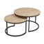 Ensemble de tables gigognes modernes et peu encombrantes