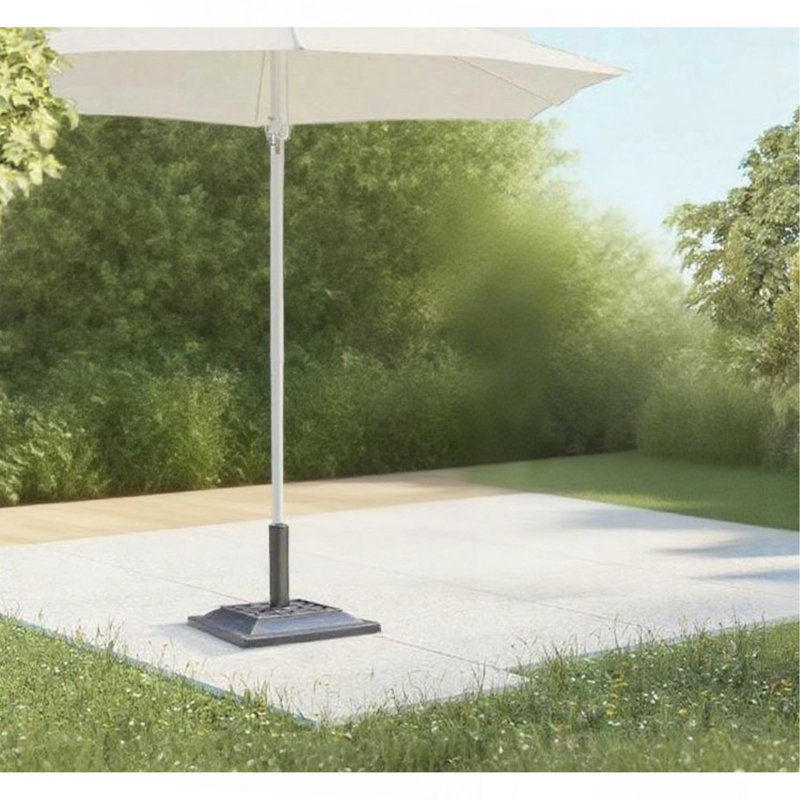 Porte-parasol en résine