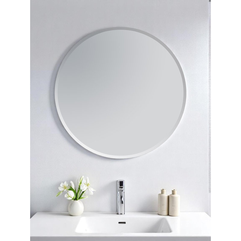 Janaye Round Mirror, 60cm H x 60cm W