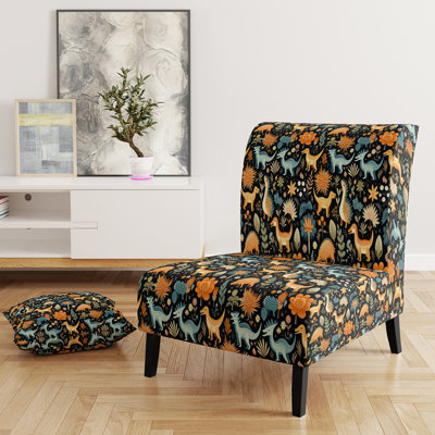 Fauteuil de chambre rembourré Dinosaurs Roar V