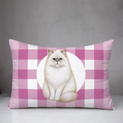 Persian Cat Indoor/Outdoor Reversible Pillow