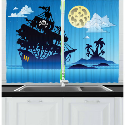 Tailored Kitchen Curtain