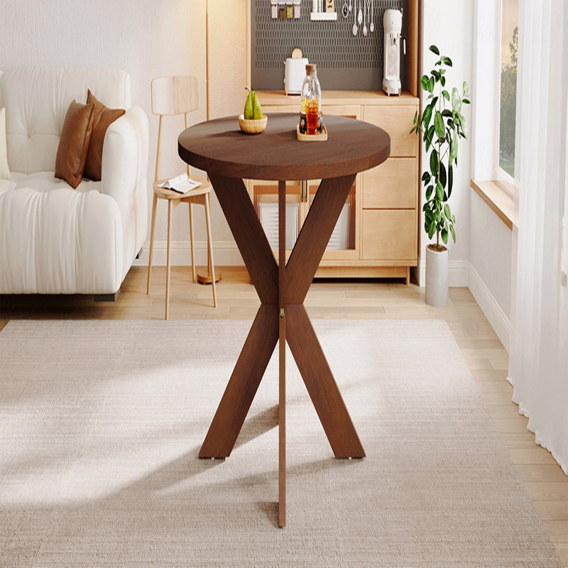 Round Dining Table Modern Farmhouse Kitchen Table