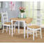 Ensemble de salle à manger en bois massif 3 pièces drop leaf Tseri-646569293