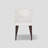 Rukayah Pu Leather Dining Chair-2104056591