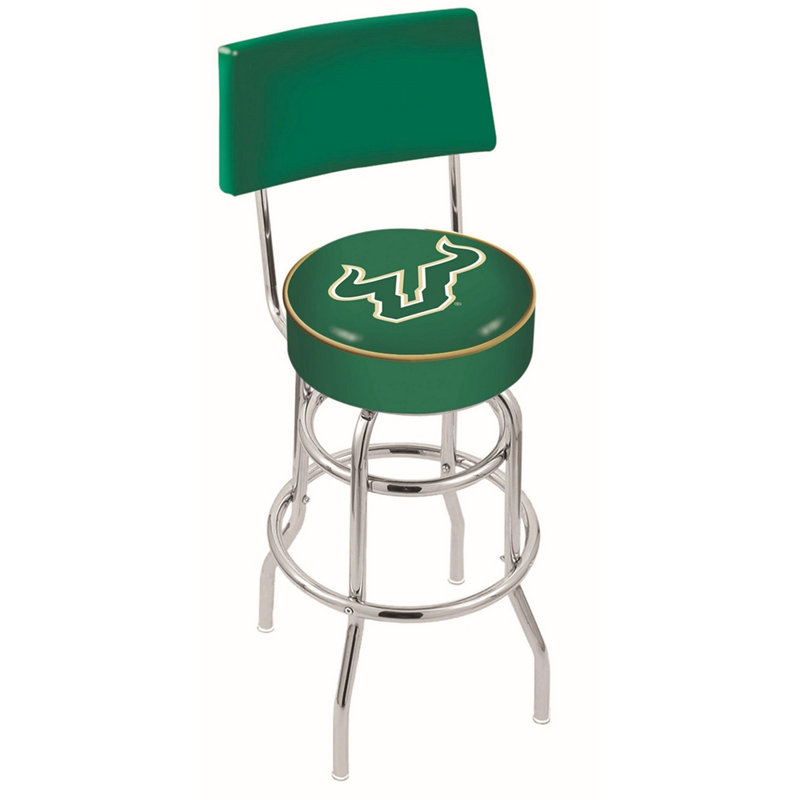 NCAA Swivel 25" Counter Stool, University of South Florida