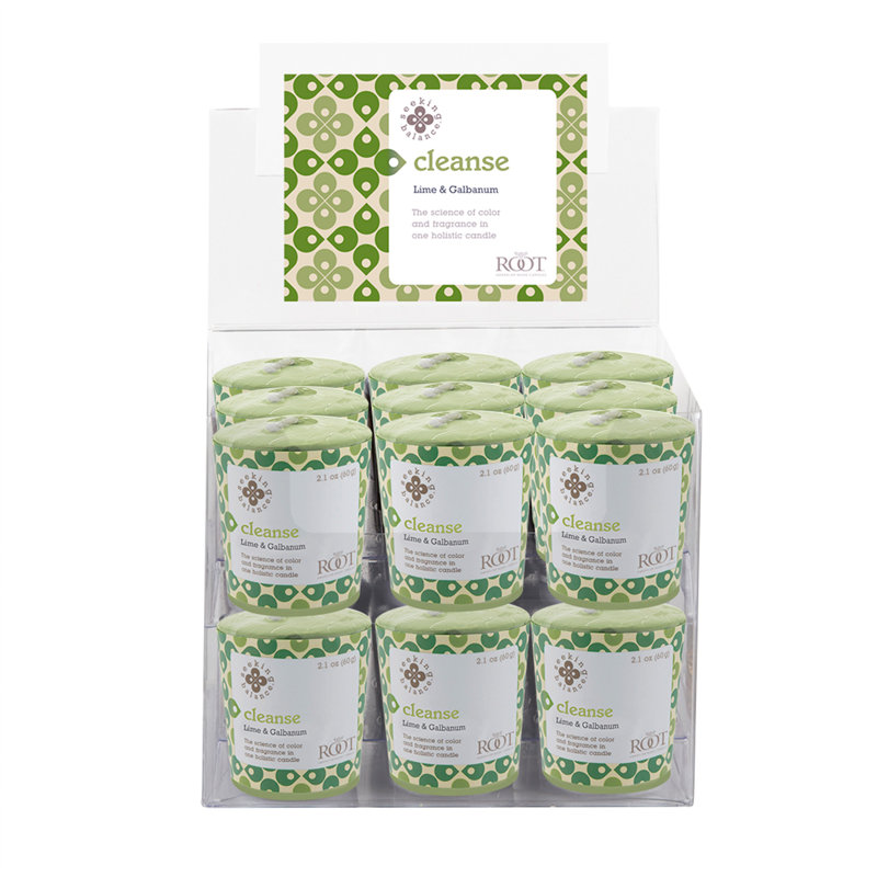 Bougie votive parfumée Cleanse Lime and Galbanum