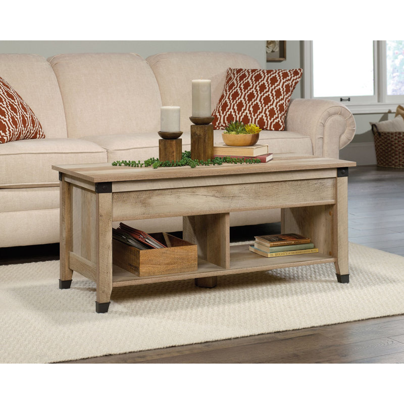 Aaronda Single Coffee Table, Light Brown