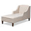 Chaise longue avec accoudoirs encastrés Michyla-504715844