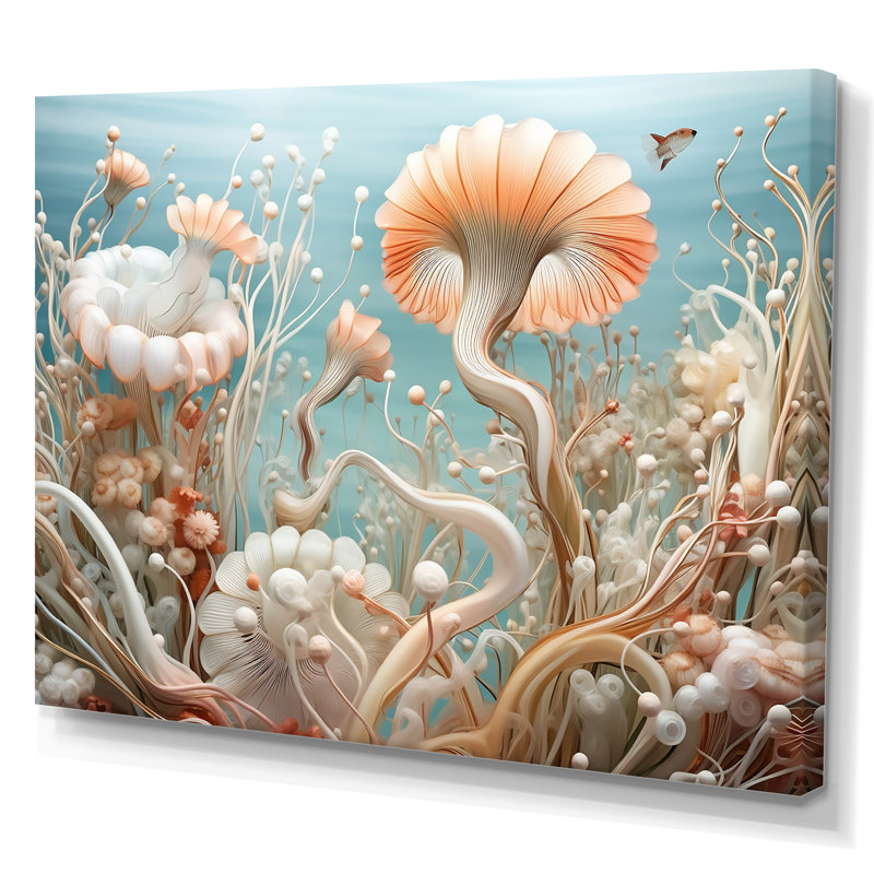 Balanophyllia S Secret Sanctuary sur toile, H 24 po x l 32 po x P 1 po, Toile tendue