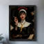 Reproduction d'art encadré noir rétro-1568339674