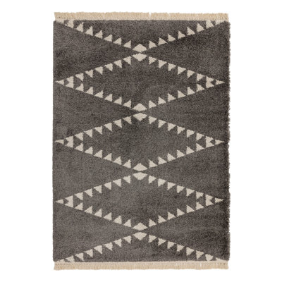 Pickerel Berber Style Charcoal Rug