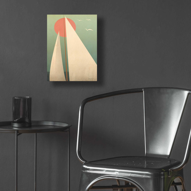 «Sails III» par Ryan Fowler, H 16 po x l 12 po x P 0,13 po