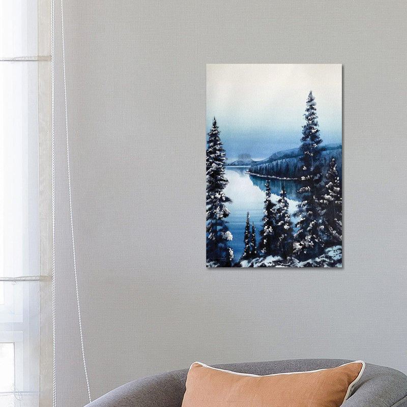 Paysage 1 Piece Wrapped Canvas Wall Art, 66.04 cm H x 45.72 cm W x 1.91 cm D