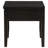 Sutter Distressed Java 1-Drawer Square End Table(Only Including Coffee Table)