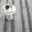 Zhara Stripe Grey Handwoven Performance Rug-1817319044