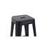 Tabouret à hauteur de comptoir 30 po, ensemble de 4 tabourets de bar en métal sans dossier, non empilable, amovible et facile à assembler, permettant d'économiser de l'espace pour un îlot de cuisine / bar / café / salle à manger-103719792-103719793-103719807