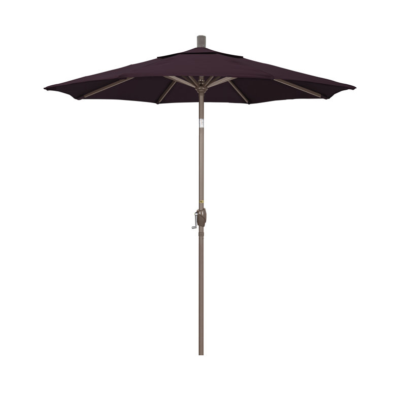 Parasol de marché 7,5', Performance mauve, Bronze, Pacifique
