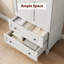 Armoire-penderie 72 po avec 2 tiroirs et 2 tablettes réglables pour la chambre à coucher-1056101854