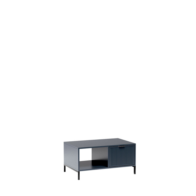 Coffee Table with Storage, Indigo