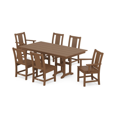 Prairie 7-Piece Farmhouse Dining Set