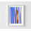 «Beach Day - Minimalist Coastal Figure», reproduction d'art