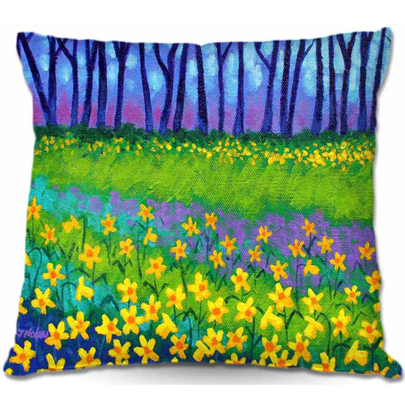 Reversible Throw Pillow, 16" x 16"
