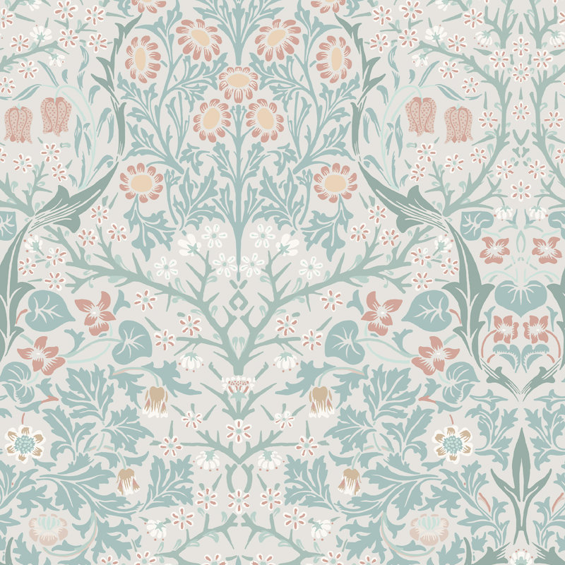 William Morris Blackthorn Meadow Wallpaper