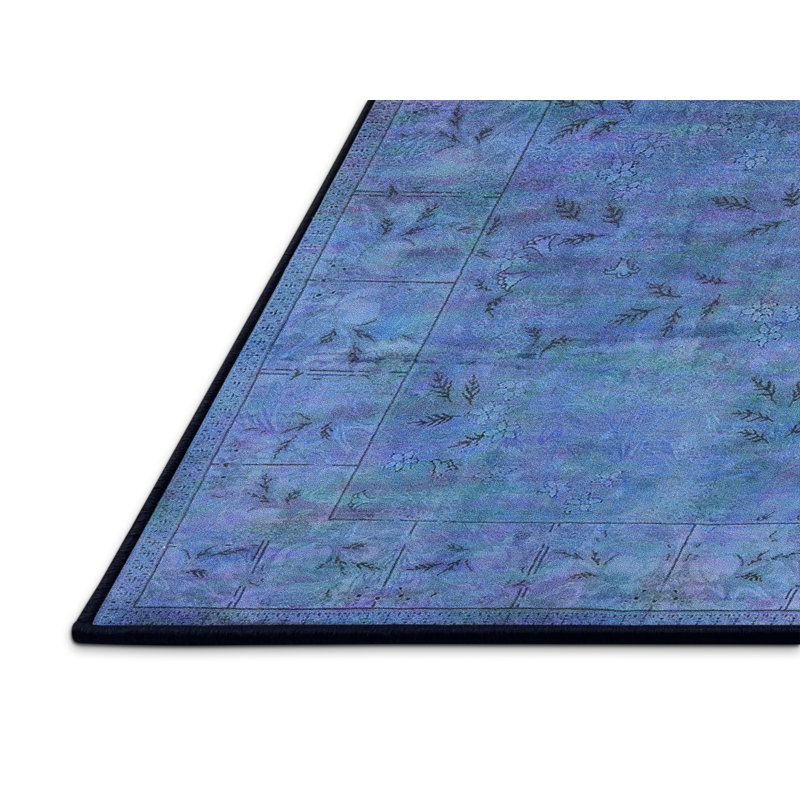 Tapis oriental bleu, Rectangle 8 pi x 10 pi