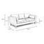 Aida 3 Seater Sofa -921429664