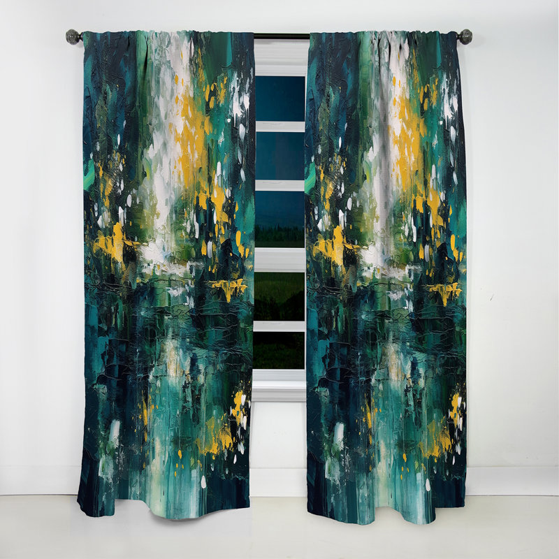 Rideau occultant «Yellow» de Yellow Green, L 52 po x L 63 po
