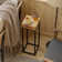 Table de bout haute Oakes Farmhouse