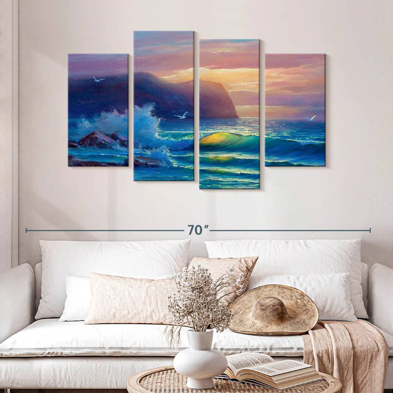 Gillard Twilight Waves, H 32 po x l 52 po