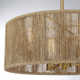 Jolene 4 Light Metal Dimmable Drum Chandelier