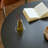 Black Round Sintered Stone Dining table
