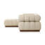 Roma Outdoor 3Pc Sectional W/ Ottoman-Hayes Cream-694818087-694924303
