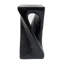 Table d'appoint d'extérieur, table de bout en forme de torsion, table d'appoint décorative, table de tabouret de jardin pour le balcon de la plage, côté piscine, béton léger, texture semblable au bois-1023890269