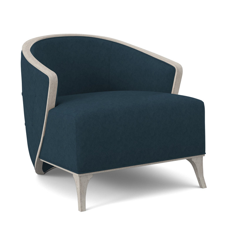 Fauteuil demi-tonneau l 30 po Peregrine, Bisque, Margaret Lagoon