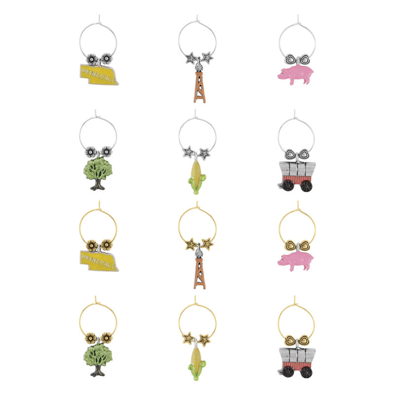 Crevan Wine Charm