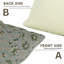 Taie d'oreiller décorative faite à la main à motif de blocs Fab Fabine, satin de coton-105017814-105017812-105017829