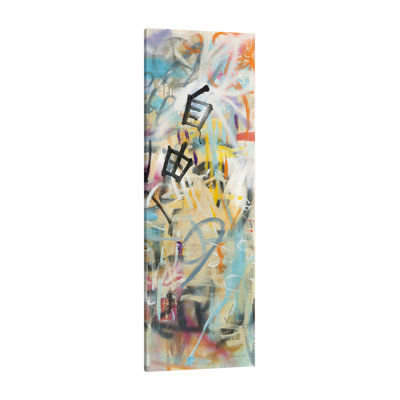 «Graffiti Freedom Panel II», toile tendue par Danhui Nai