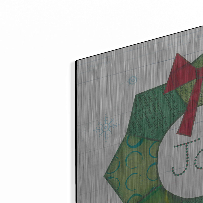 «Christmas Patchwork II» par Courtney Prahl, H 24 po x l 24 po