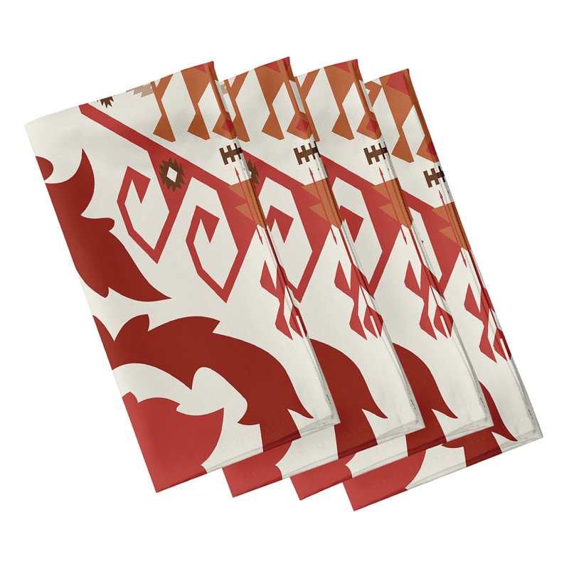 Senoia Napkin, Orange / Rust