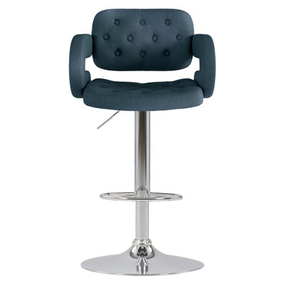 Tabouret de bar rotatif à hauteur ajustable Quira