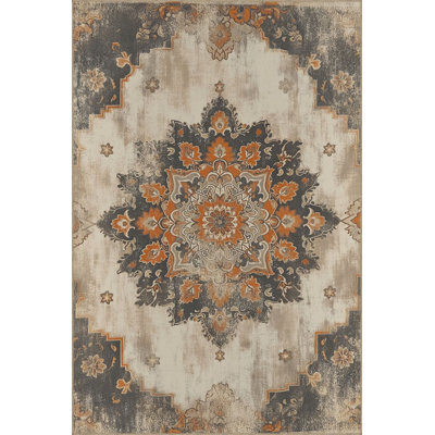 Tapis traditionnel lavable à motif d'étoiles Star