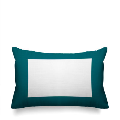 Luella Geometric Indoor/Outdoor Lumbar Throw Pillow